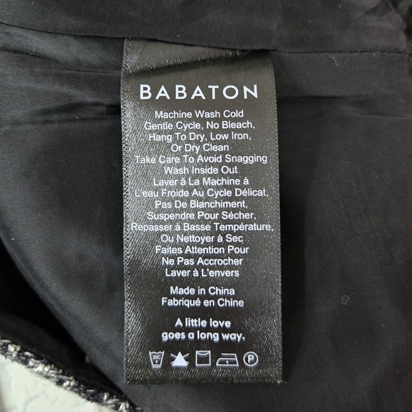 Chic Black and White Tweed Skirt - Picture 10 of 10